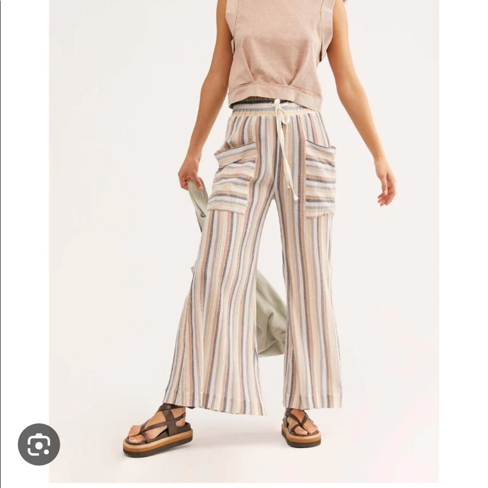 Free People Jones Beach Wide Leg Pants